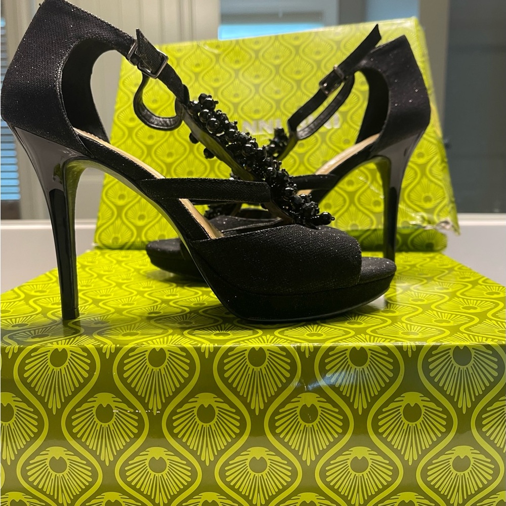 Glitzy Glam Beaded Heel